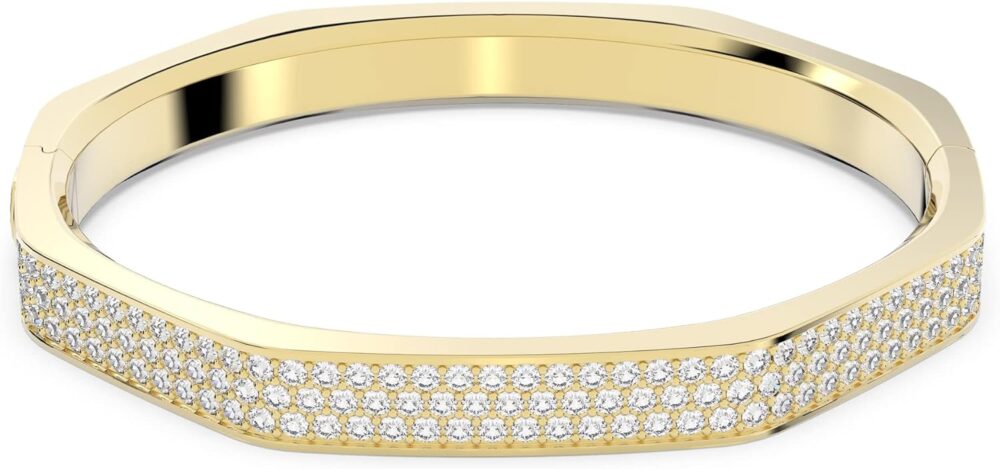 SWAROVSKI Dextera Bangle, Octagon shape, Pavé