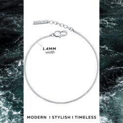 Men's Bracelets - Bracelet for Men | Unisize l Spanish (pulseras para hombres de plata), Alternative Sterling Silver Bracelets for Women and Men, Cool Bracelets, Thin/Small Bracelet, Gifts for Teenage Boys, Boyfriend Gifts, Mens Gifts, Sterling Silver Bracelet - Image 6