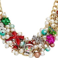 Betsey Johnson Womens Christmas Necklace - Image 2
