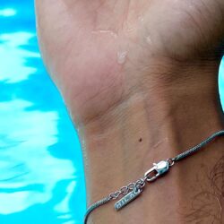 Men's Bracelets - Bracelet for Men | Unisize l Spanish (pulseras para hombres de plata), Alternative Sterling Silver Bracelets for Women and Men, Cool Bracelets, Thin/Small Bracelet, Gifts for Teenage Boys, Boyfriend Gifts, Mens Gifts, Sterling Silver Bracelet - Image 5