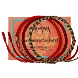 Authentic blessed Tibetan monks handmade Dorje Knot protection bracelet for women and men with a talisman.bracelet rope-gifts for women and men-protection jewelry