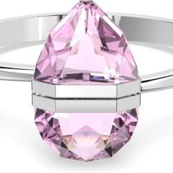 SWAROVSKI Lucent Bangle Bracelet Jewelry Collection, Pink Crystals