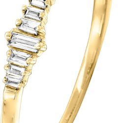 Ross-Simons 0.20 ct. t.w. Baguette Diamond Ring in 14kt Gold - Image 3