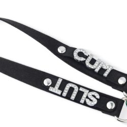 Women Handmade Heart Padlock Collar With Key, Punk Gothic Velvet Letter Necklace With Leather Keychain - Image 3