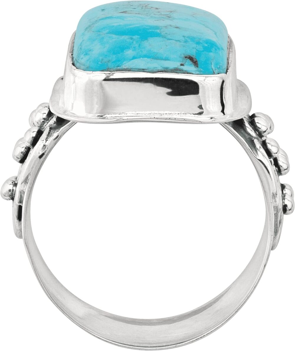 Silpada 'Big Spring' Compressed Mojave Turquoise Statement Ring in Sterling Silver - Image 3