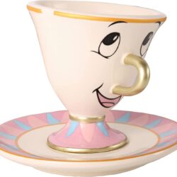 Disney Beauty and the Beast Jewelry Tray - Ceramic Trinket Dish - 3D Chip Ring Dish - Image 3