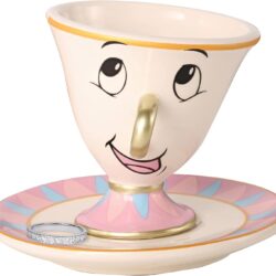 Disney Beauty and the Beast Jewelry Tray - Ceramic Trinket Dish - 3D Chip Ring Dish - Image 5