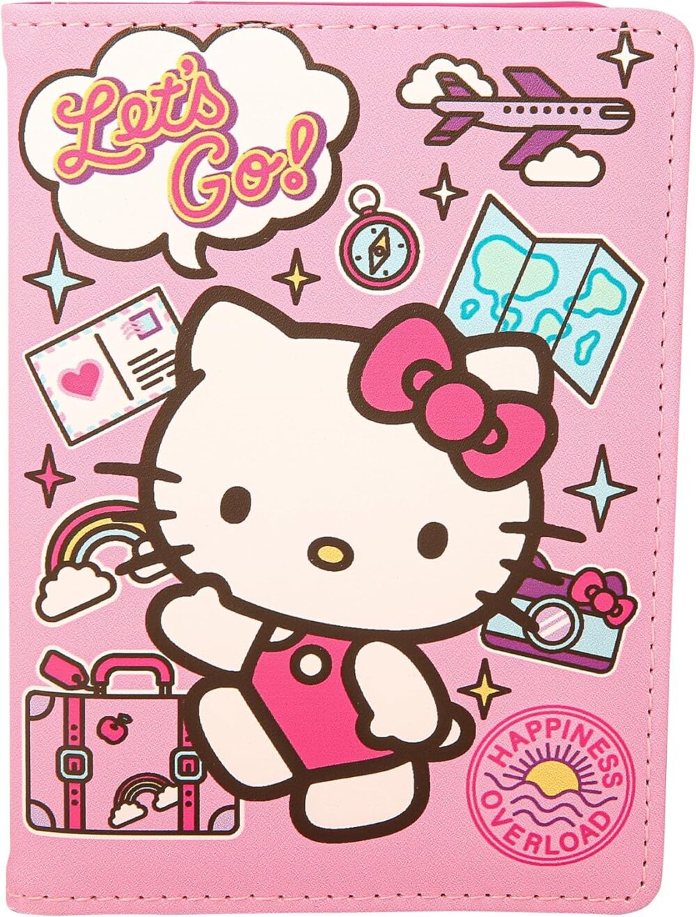 Hello Kitty Passport Holder Official License, Cute Passport Holder and Passport Cover, Sanrio Gifts