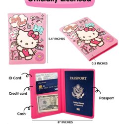 Hello Kitty Passport Holder Official License, Cute Passport Holder and Passport Cover, Sanrio Gifts - Image 7