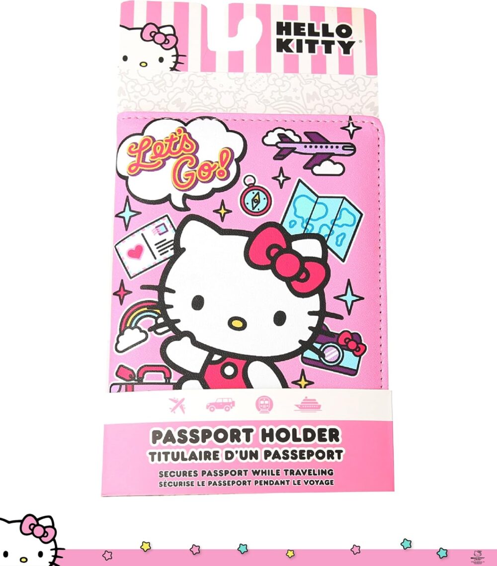 Hello Kitty Passport Holder Official License, Cute Passport Holder and Passport Cover, Sanrio Gifts - Image 8