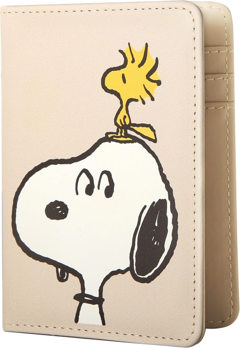 Peanuts Snoopy Passport Cover Official License, Snoopy and Woodstock Passport Holder for Travel, Snoopy Gifts