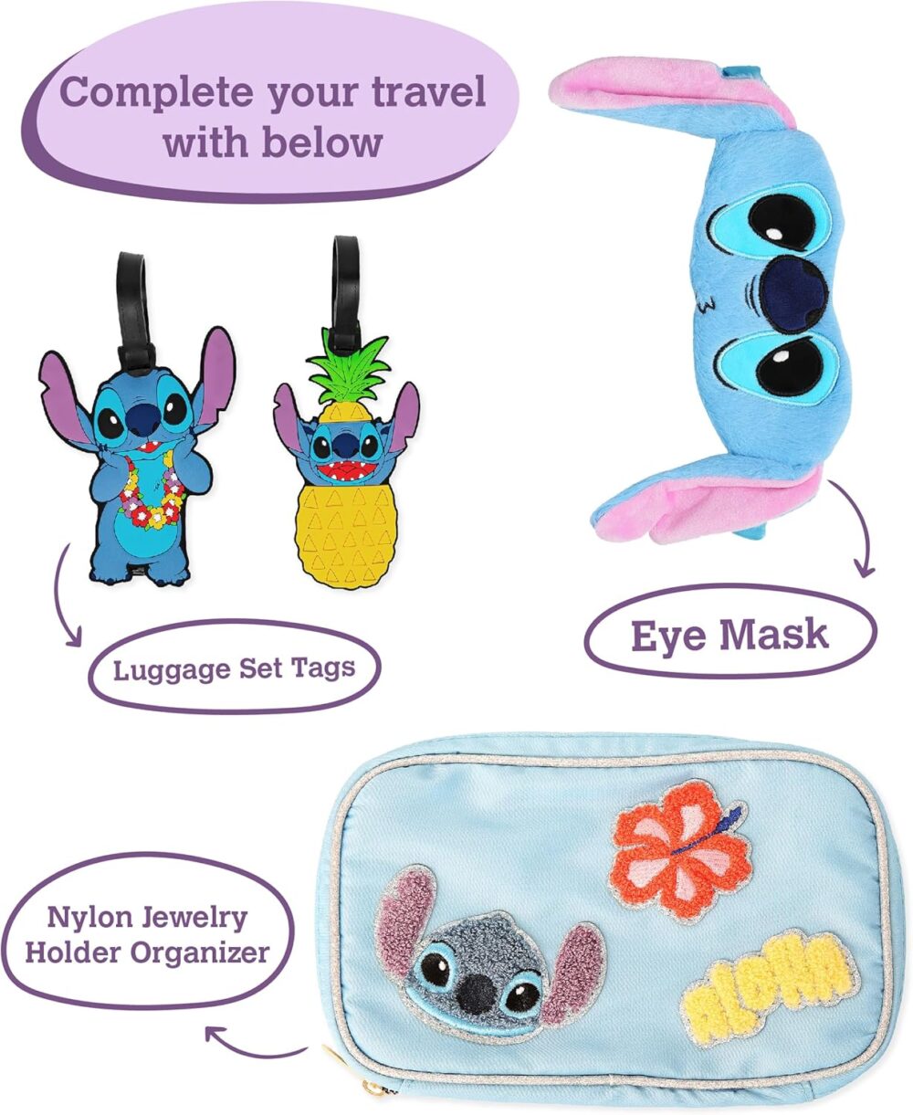 Disney Stitch Makeup Bag Official License, Travel Cosmetic Bag, Makeup Bag for Travel, Accessories - Image 6