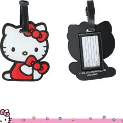 Hello Kitty Passport Holder and Luggage Tag Set Official License, Sanrio Passport Cover and Bag Tag - Image 9