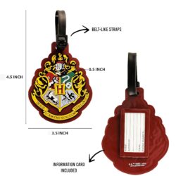 Harry Potter Travel 3-Piece Set with Hogwarts Express Passport Holder, Luggage Strap, and Hogwarts Bag Tag Official License - Image 4