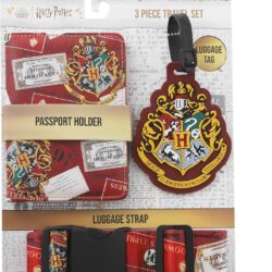 Harry Potter Travel 3-Piece Set with Hogwarts Express Passport Holder, Luggage Strap, and Hogwarts Bag Tag Official License - Image 6