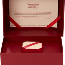 Diamondere Natural and Certified Gemstone and Diamond Heart Petite Necklace in 14k Solid Gold | 0.45 Carat Pendant with 18 Inch Chain Valentine's Day gift for her - Image 5