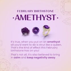 Angara Natural Bezel-Set Round Amethyst Solitaire Pendant in Silver / 14K Solid Gold/Platinum | February Birthstone, Birthday, Engagement, Anniversary, Wedding Jewelry Gift for Women - Image 7
