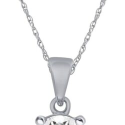 Certified Lab Grown Diamond Necklaces For Women | 1/4-1 Carat Solid 14k Gold Diamond Necklace Accompanied By Adjustable Real Gold Chain | Sparkling GH VS/SI Diamond Jewelry for Women