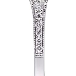 Gin &Grace 14K White Gold Mozambique Genuine Ruby Ring with Diamonds for women | Ethically, authentically & organically sourced (Marquise-cut) shaped Ruby hand-crafted jewelry for her | Ruby Ring for women - Image 3