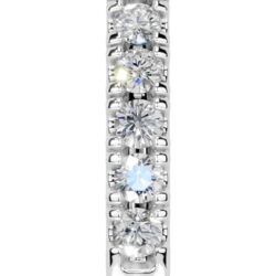 Hidden Halo with Emerald Shape Lab Grown Diamond Engagement Ring For Women in 14K Gold, Platinum (0.25-5 Ct, F-G Color, VS1-VS2 Clarity) - IGI Certified - Image 3