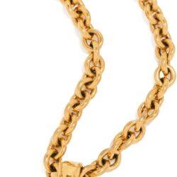CHANEL Women's Pre-Loved Chanel Gold CC Necklace