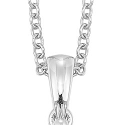 IGI Certified 1/4 to 4 Carat Round Brilliant Cut Lab Grown Diamond Solitaire Pendant Necklace for Women I 14k Gold Necklace (G-H, VS1-VS2, cttw) Adjustable 16 to 18 Inch Chain