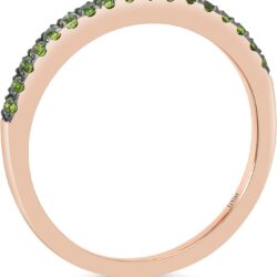 Gemstone Stackable Band Ring for Women in 14k Gold Anniversary Promise Wedding Band Ring Size 6 to 8 by LeVian - Image 4