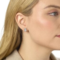 IGI Certified 1/2 to 4 Carat Emerald Cut Lab Grown Diamond Fancy Shape Stud Earrings for Women in 14k Gold (G-H Color, VS1-VS2 Clarity, 0.50 to 4.00 cttw) Push Back Studs by Carbon Atelier - Image 2